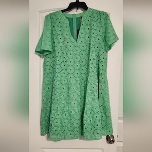 Flamingals Eyelet Dress